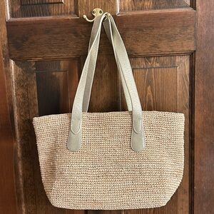 Tommy Bahama Raffia bag.